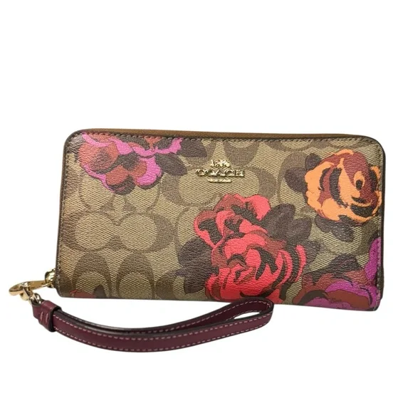 Coach Rowan Rose Signature Crossbody Satchel Set with Wallets (3 Piece Set) - Picture 8 of 15